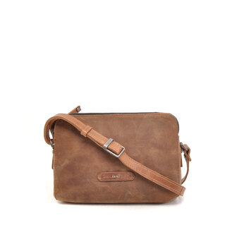 Berba Bags Crossbody tas bruin