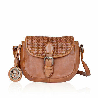 Crossbody Evlyn Bellicci  Cognac Voorkant