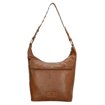 Leren Schoudertas Micmacbags Daydreamer Cognac