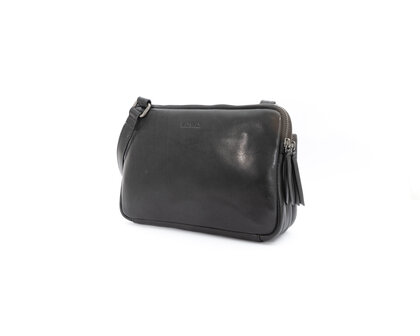 Schoudertas Jasper Bag2Bag Zwart