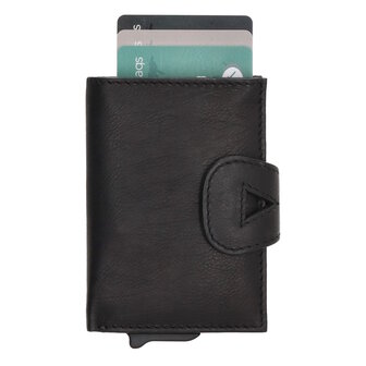 Zwarte portemonnee / Safety Wallet Micmacbags