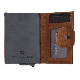 Bruine portemonnee / safety wallet Micmacbags