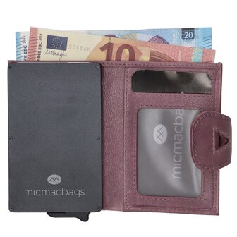 Safety Wallet / Portemonnee Micmacbags Lila