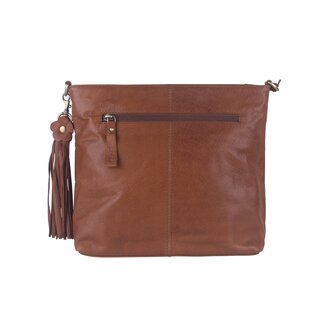 Leren Schoudertas Bag2Bag Avola Cognac