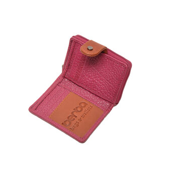 Berba Bags kleine portemonnee Chamonix Roze (Magenta) binnenkant