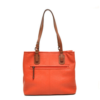 Berba Bags Leren Shopper Chamonix 125-412 mandarin