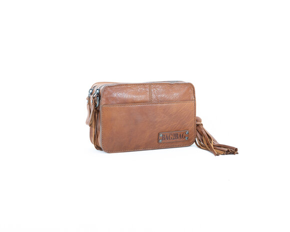 Bag2Bag Schoudertasje Barrow Cognac