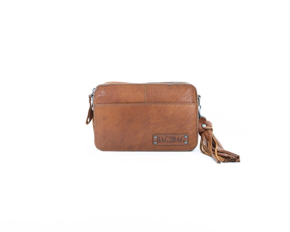 Bag2Bag Schoudertasje Barrow Cognac