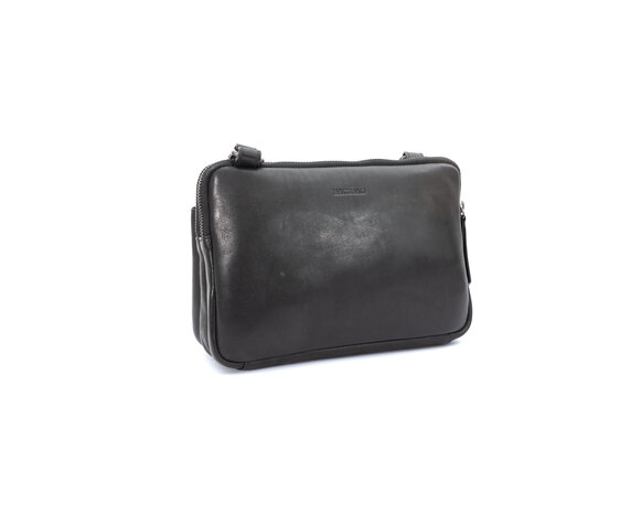 Schoudertas Jasper Bag2Bag Zwart