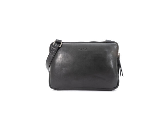 Schoudertas Jasper Bag2Bag Zwart