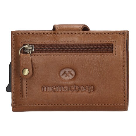 Bruine portemonnee / safety wallet Micmacbags