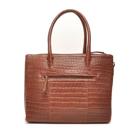 Leren werktas cognac Laguna Berba Bags