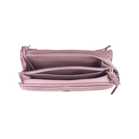 Bag2Bag Schoudertasje / Clutch Amalfi Sapia Rose