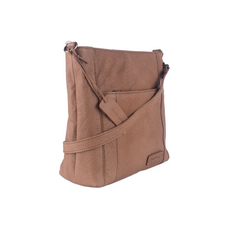 Leren Schoudertas Bag2Bag Avola Camel