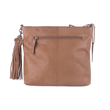 Leren Schoudertas Bag2Bag Avola Camel