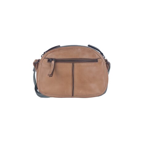 Leren Schoudertasje Suni Bag2Bag Camel