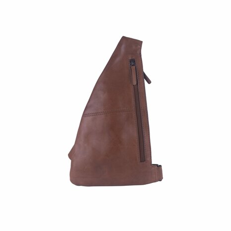 Bag2Bag Leren crossbody bodybag Cayo cognac