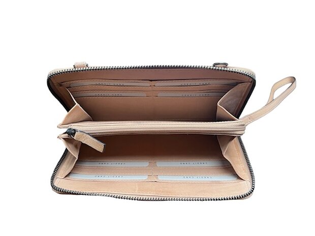 Bag2Bag Portemonnee / Clutch / Schoudertasje Pula Camel