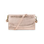 Schoudertasje Amalfi Bag2Bag Metallic Ros&eacute; Gold